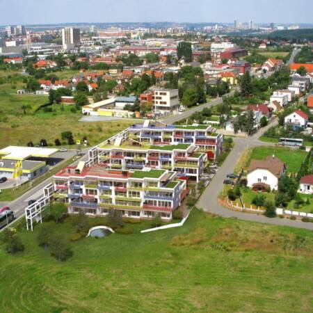 Senior park - Junior park - Polyfunkční dům